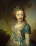Borovikovsky Vladimir Lukich Portrait of Grand DuchessYelena Pavlovna  - Hermitage
